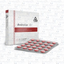 AndroPharm - AndroVar 10mg | 50 x 10mg/tablet