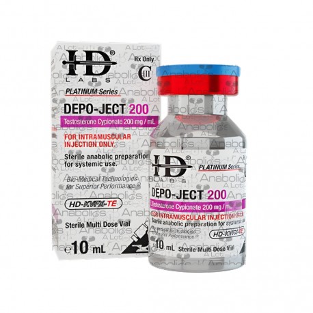 HD Labs - Depo-Ject 200 | Test Cyp | 10ml