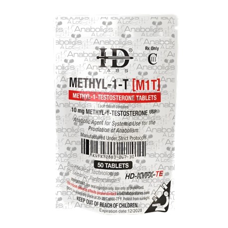 HD Labs - M1T (Methyl-1-T) 10mg | 50Tabs