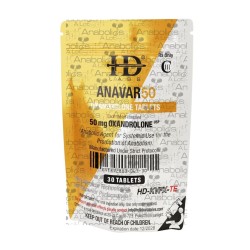 Oxandrolone (Anavar) 50mg 30 Tabs - HD Labs