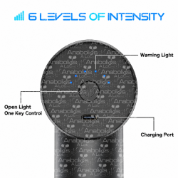 Portable Massage Gun | 6 Speeds & 7 Attachments